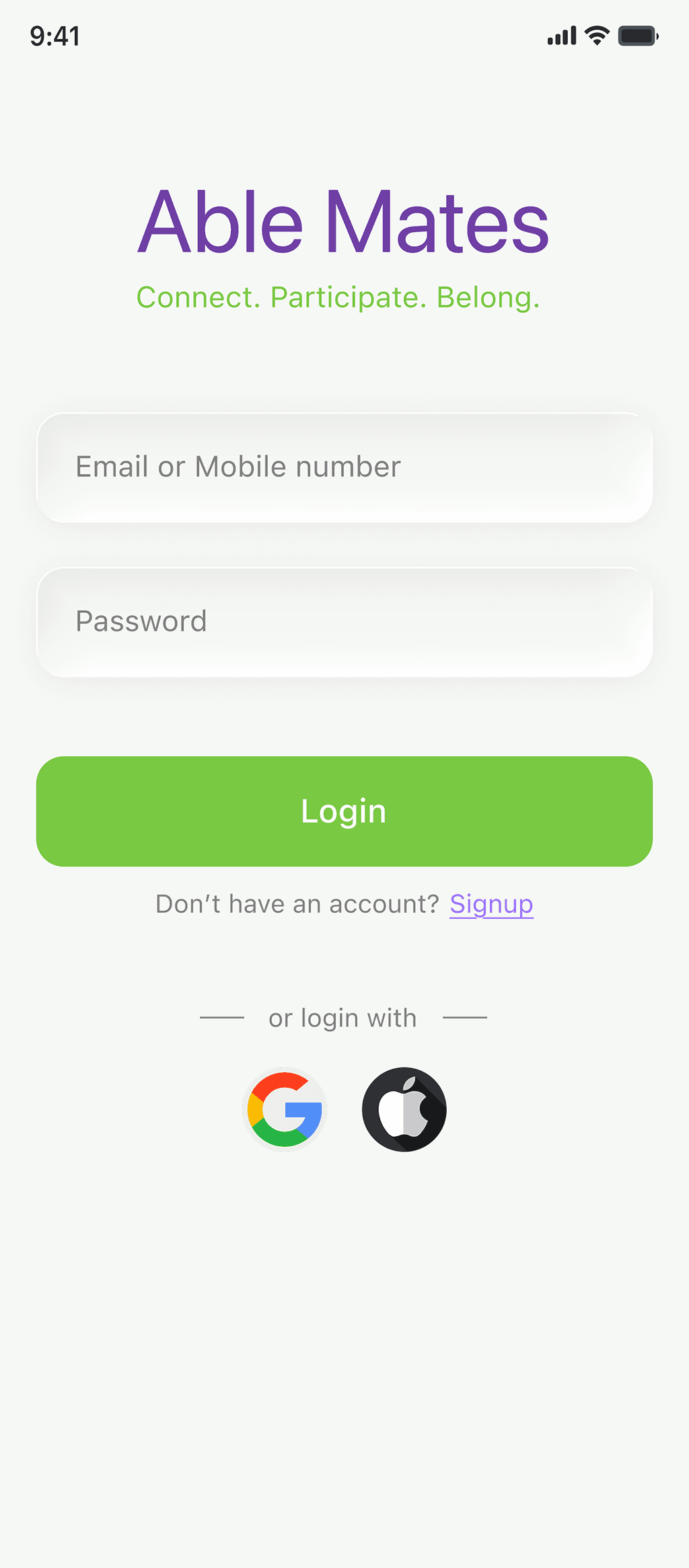 Login